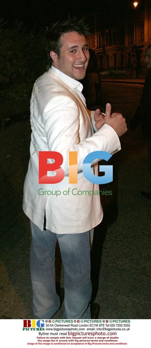 Anthony Costa of Blue Celebrates Lee Ryan's Birthday