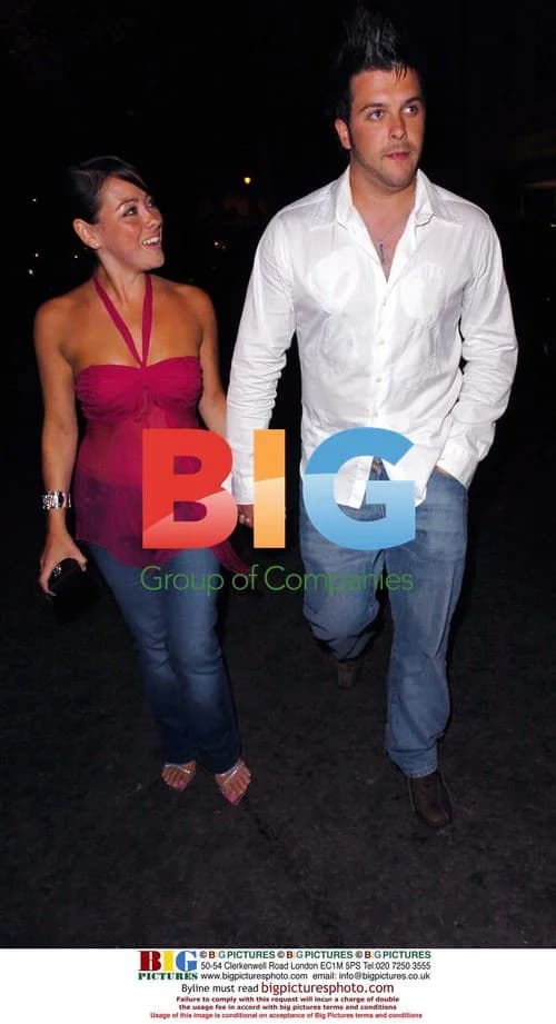 Lisa Scott Lee & Boyfriend at Lee Ryan's 21st