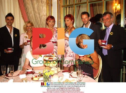 Celebrities attend 'Tea at 3' party in London