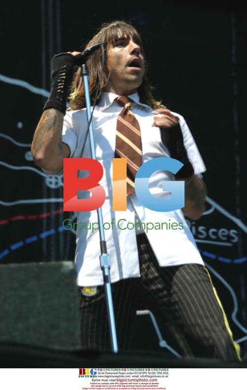 ANTHONY KIEDIS of THE RED HOT CHILLI PEPPERS