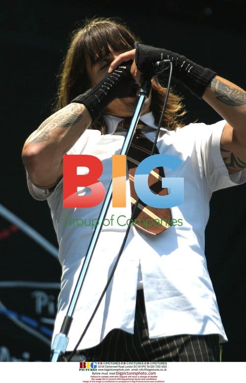 ANTHONY KIEDIS of THE RED HOT CHILLI PEPPERS