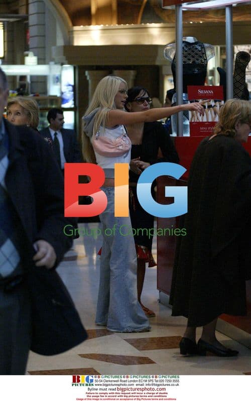 Emma B Shopping in London