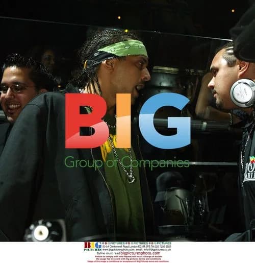 Sean Paul and Brother Jason Hendrix at Wembley Party
