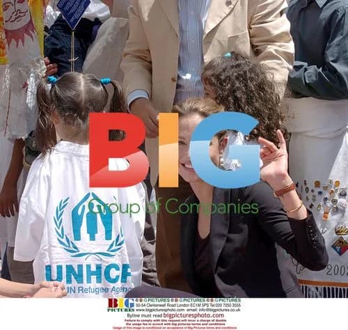 Angelina Jolie at Refugee International Day