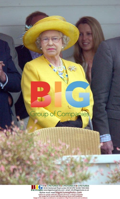Queen at Larchmont Royal Windsor Cup Polo Match
