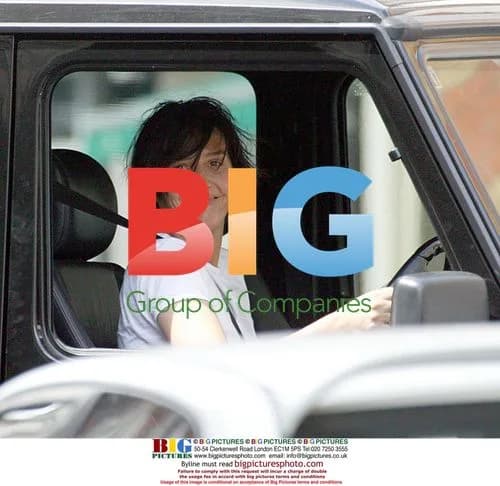 Sharleen Spiteri seen driving in London