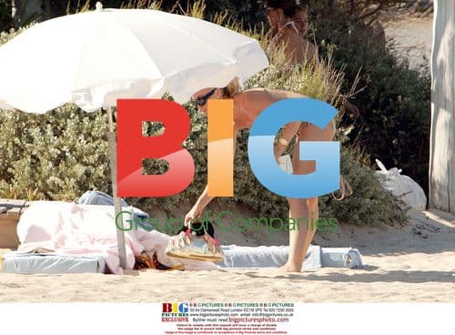 Tamara Beckwith Sunbathing Topless in St Tropez