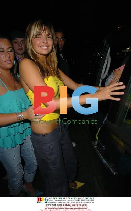 Girls Aloud's Nadine Coyle Out in London
