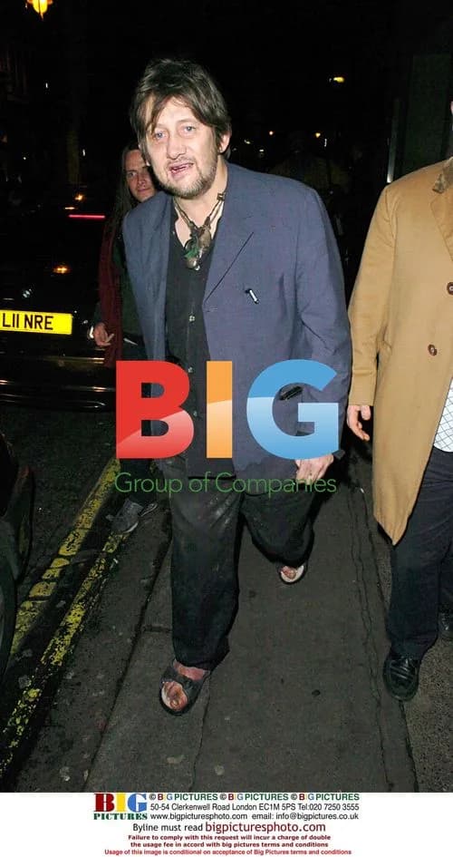 Shane McGowan Spotted Outside London Club