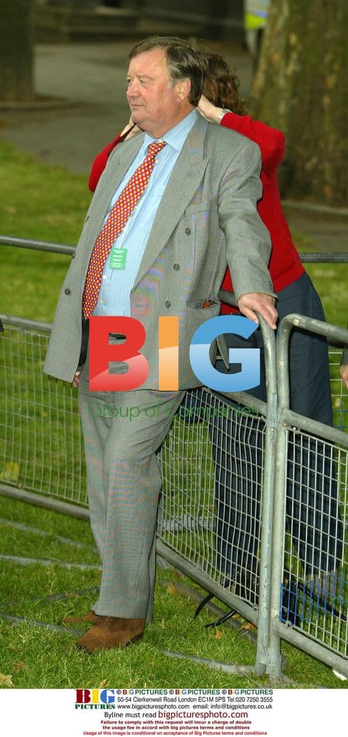 Politician Kenneth Clark at Lords vs Commons Tug of War