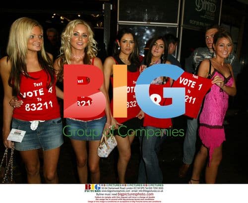 Miss Great Britain at '80 Days' After Party