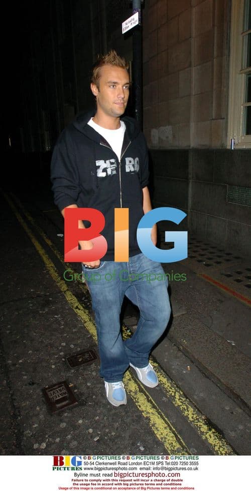 Calum Best at Chinawhites in London