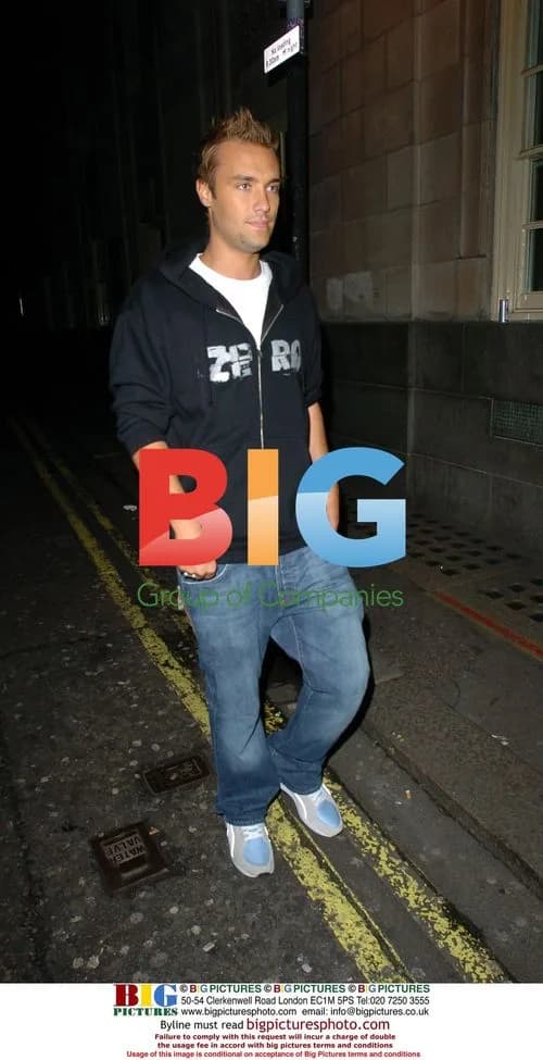 Calum Best at Chinawhites in London