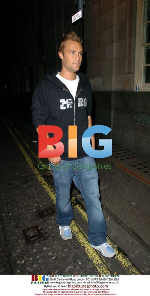 Calum Best at Chinawhites in London