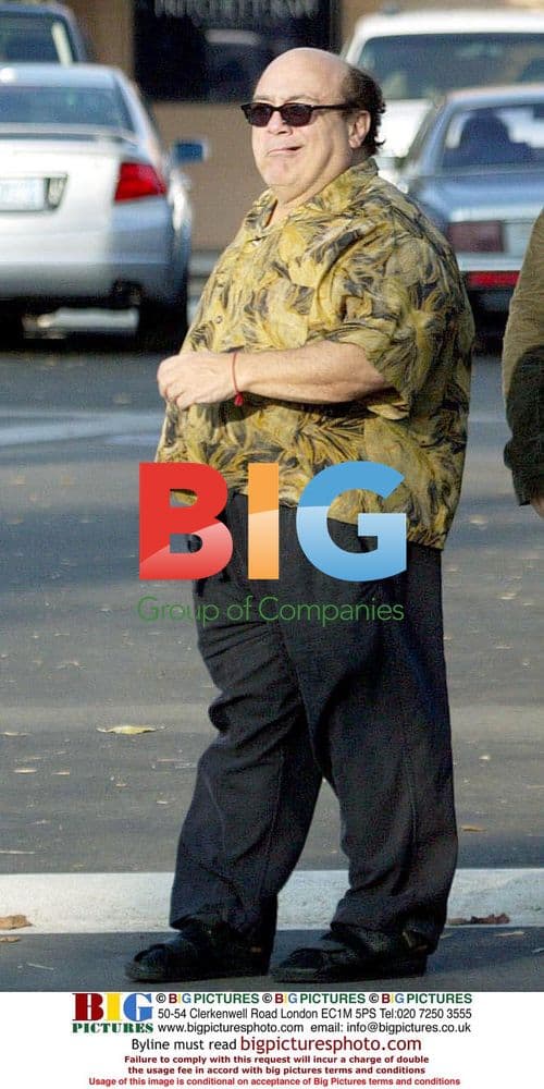 Danny DeVito and family in Malibu