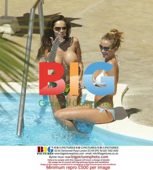 Page 3 Models Tanning by Pool in Tenerife