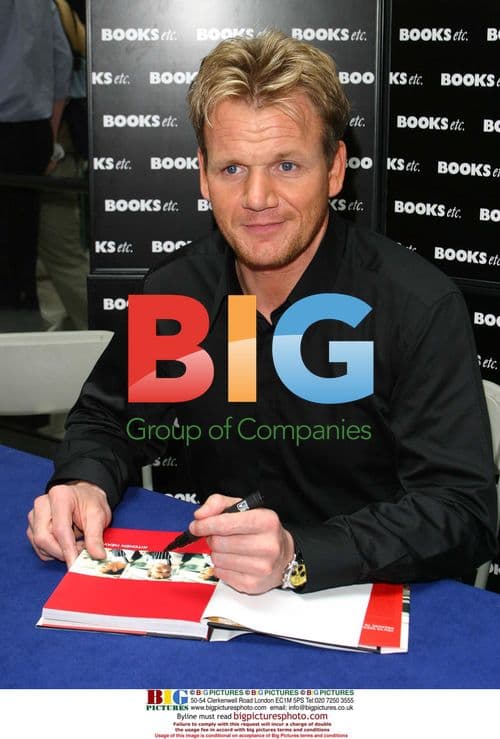 Gordon Ramsay Book Signing
