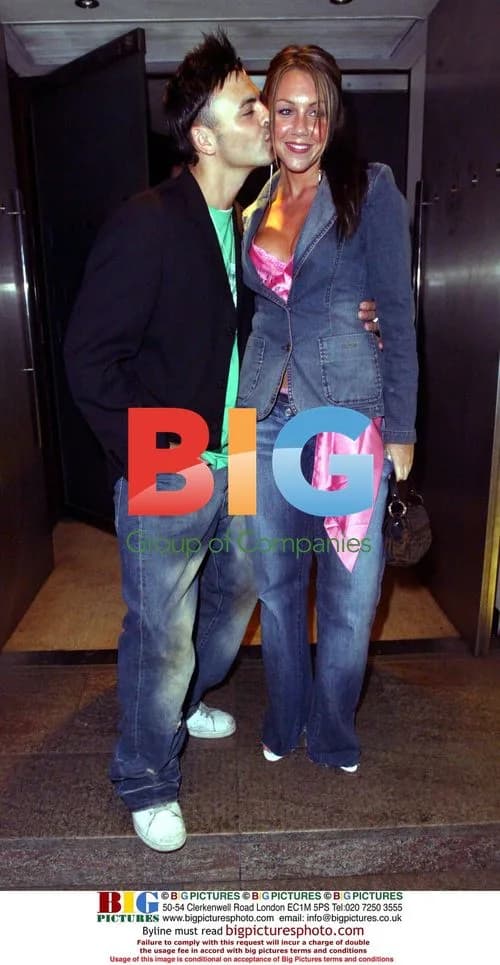 Singers Micheal Heaton and Andrew Scott-Lee at London Hotel