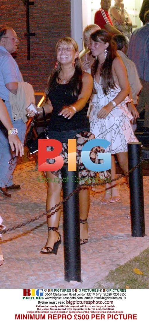 Footballers' Wives and Girlfriends Dine in Belem