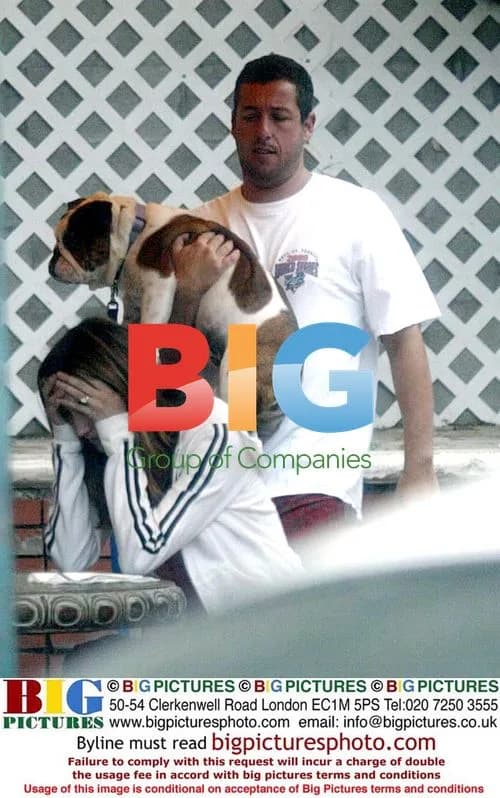 Adam Sandler & Wife Jackie in Malibu