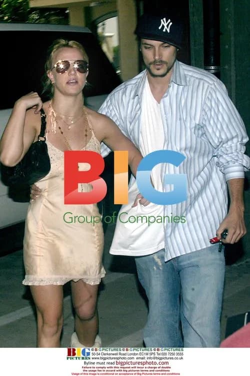 Britney Spears and Kevin Federline in Santa Monica