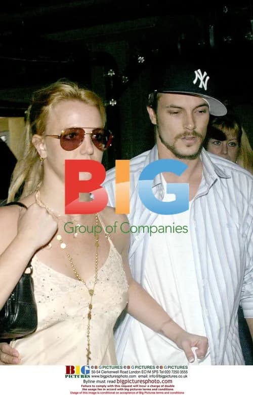 Britney Spears with Kevin Federline in Santa Monica