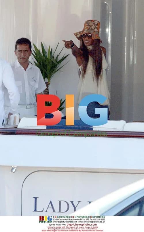 Naomi Campbell Spotted on Ex\'s Boat in Sardinia