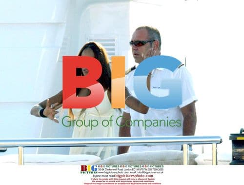 Naomi Campbell on Flavio's Boat