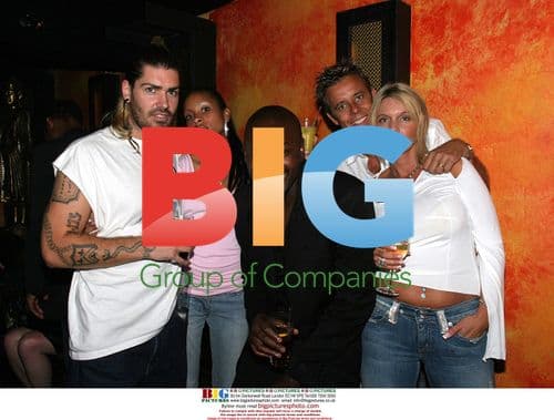 Shane Lynch and Pat Sharp at K' bar