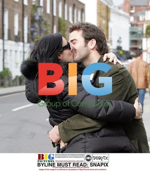 Martine McCutcheon out with friends in London