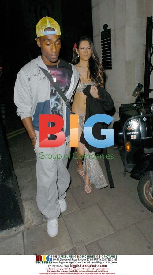 Simon Webbe and Anne Marie Mogg leaving 10 club