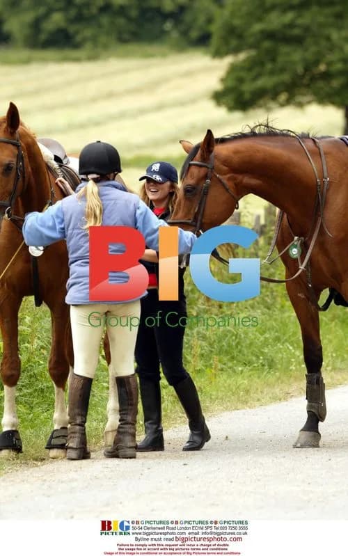 Geri Halliwell Riding Horse