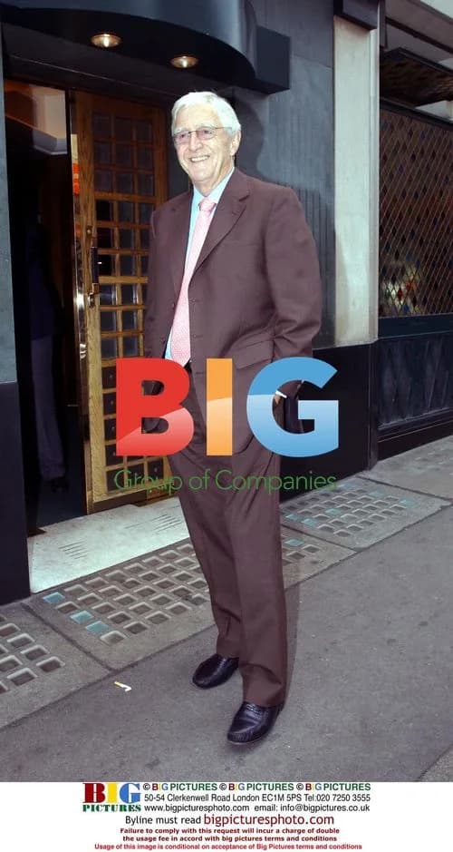 TV Presenter Michael Parkinson at The Ivy
