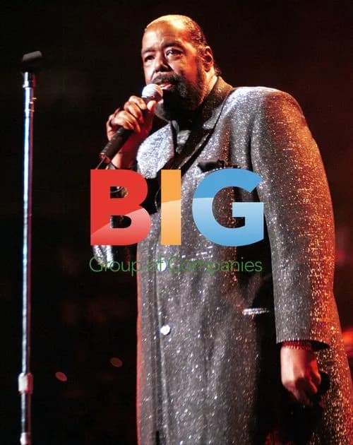 Barry White Performs Concert
