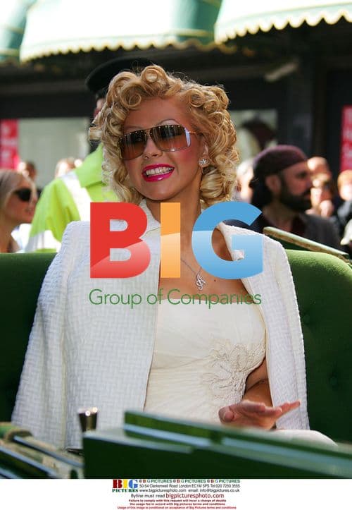 Christina Aguilera Launches Harrods Summer Sale