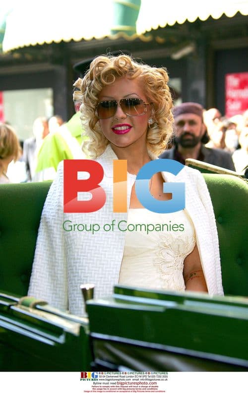 Christina Aguilera Launches Harrods Summer Sale