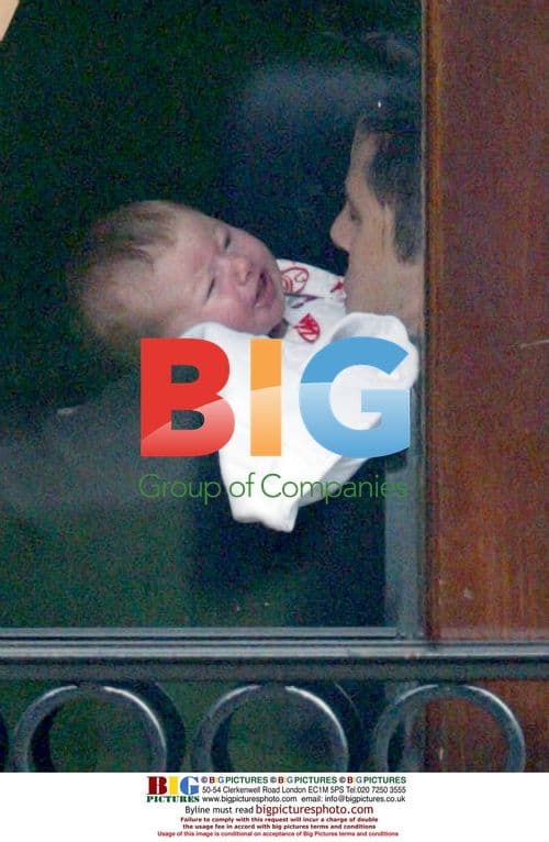 Matt LeBlanc with Wife and Baby