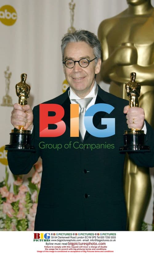 Howard Shore with Oscar for 'LOTR: The Return of the King'