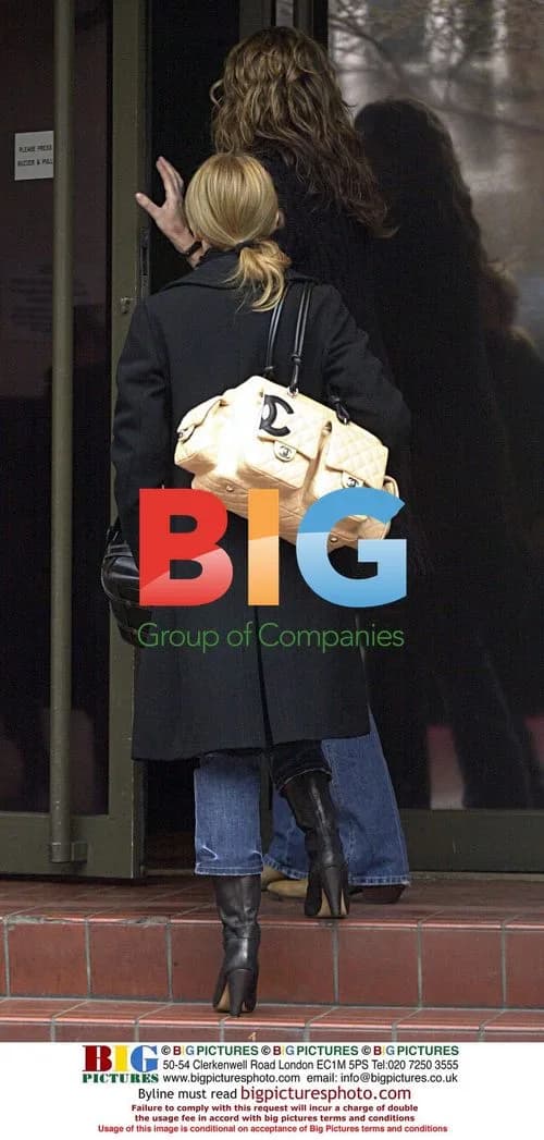 Kylie Minogue Bundled Up in London