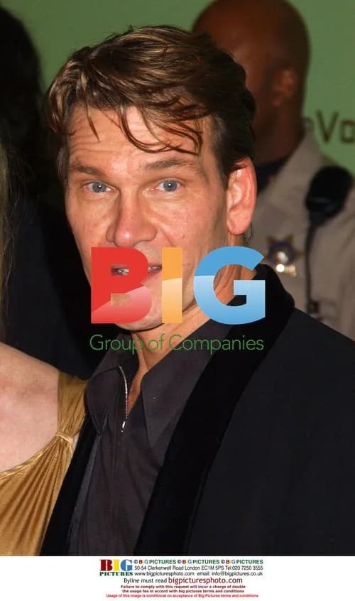 Patrick Swayze at Elton John's Oscar Party