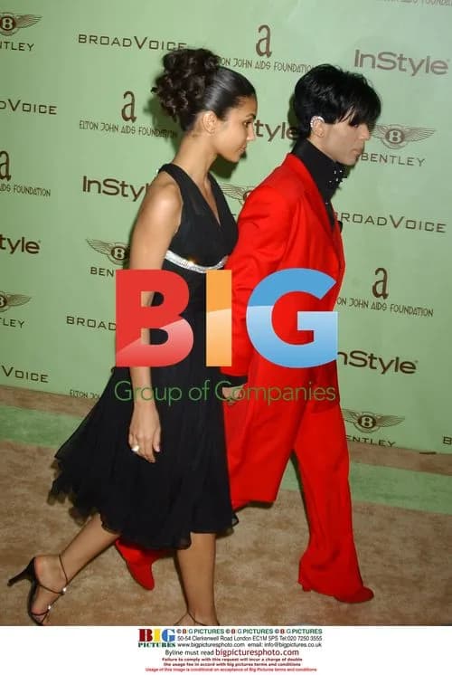 Prince at Elton John's Oscar Party