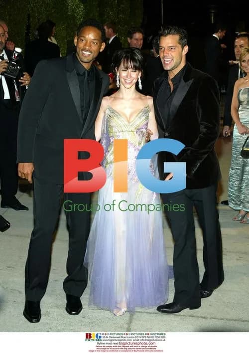 Will Smith, Jennifer Love Hewitt and Ricky Martin at 2004 Vanity Fair Oscar Party