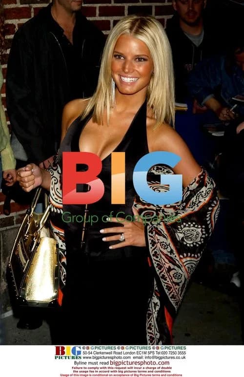 Jessica Simpson at 'Late Show'