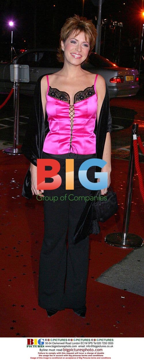 TV Presenter Natasha Kaplinski at 2003 TV Moments Awards