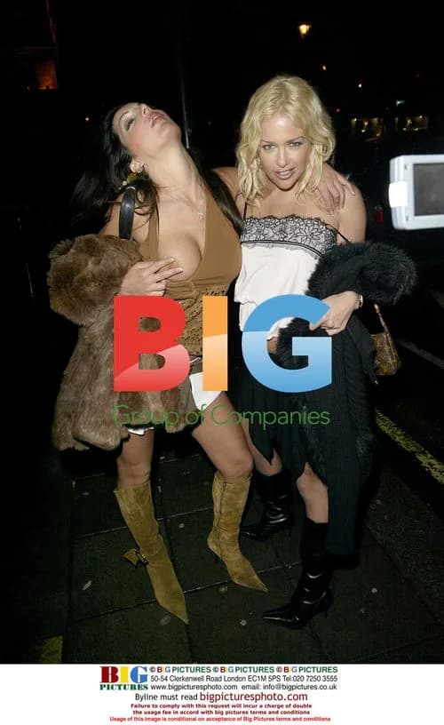 Coralie Eichholtz night out in London