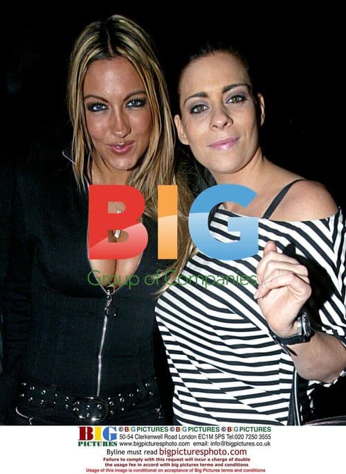 Jodie Marsh and Lyndsey Dawn Mackenzie at Aura Club