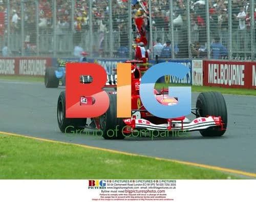 Schumacher Celebrates Australian GP Win