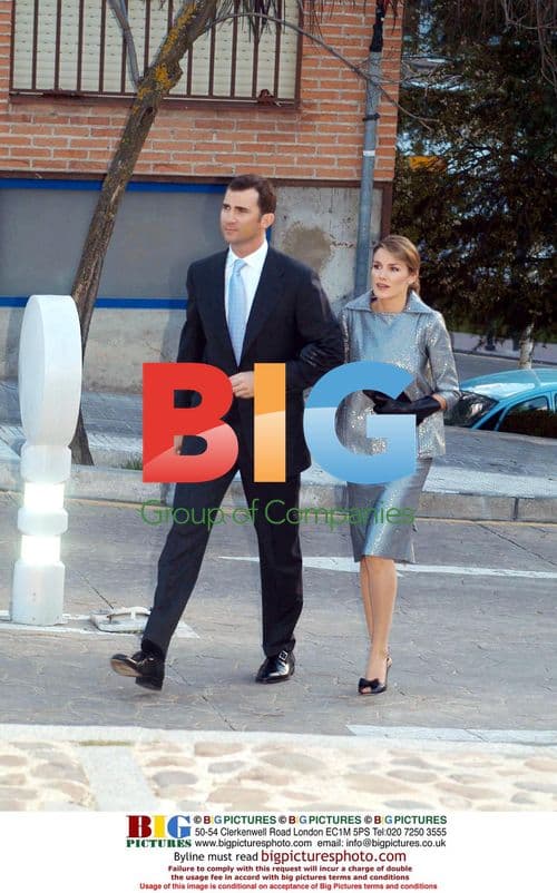 Prince Felipe and Letizia at Cousin's Wedding