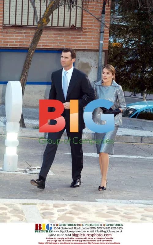 Prince Felipe and Letizia at Cousin's Wedding