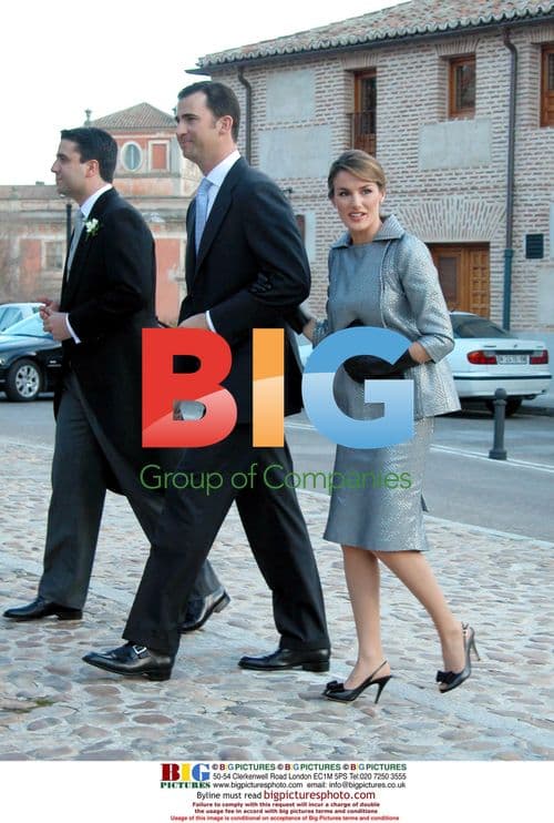 Prince Felipe and Letizia at Cousin's Wedding